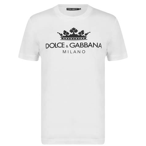 t shirt dolce gabbana milano|farfetch dolce and gabbana t shirts.